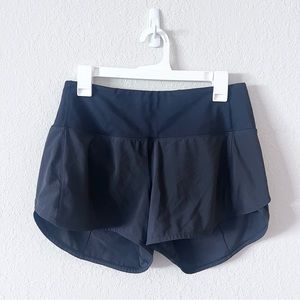 Lululemon Speed Up HR High Rise Lined Short 4” Black Size 8 W7BBFT